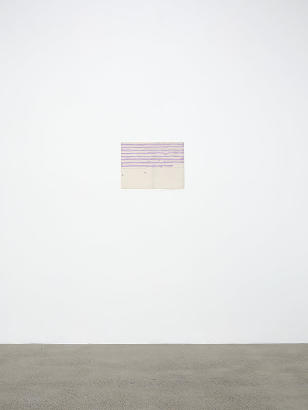 Giorgio Griffa, Peter Robinson | Differences in kind and rhythm exhibition photo