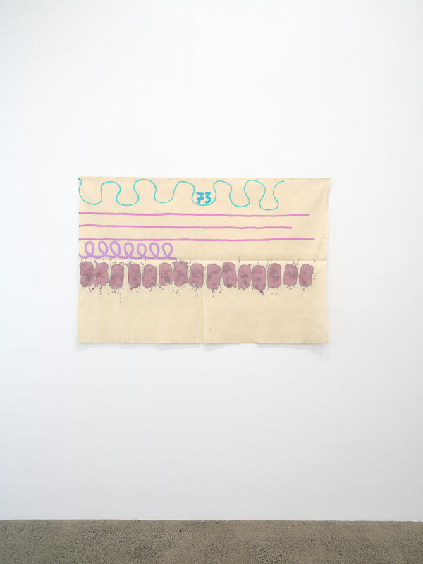 Giorgio Griffa, Peter Robinson | Differences in kind and rhythm exhibition photo