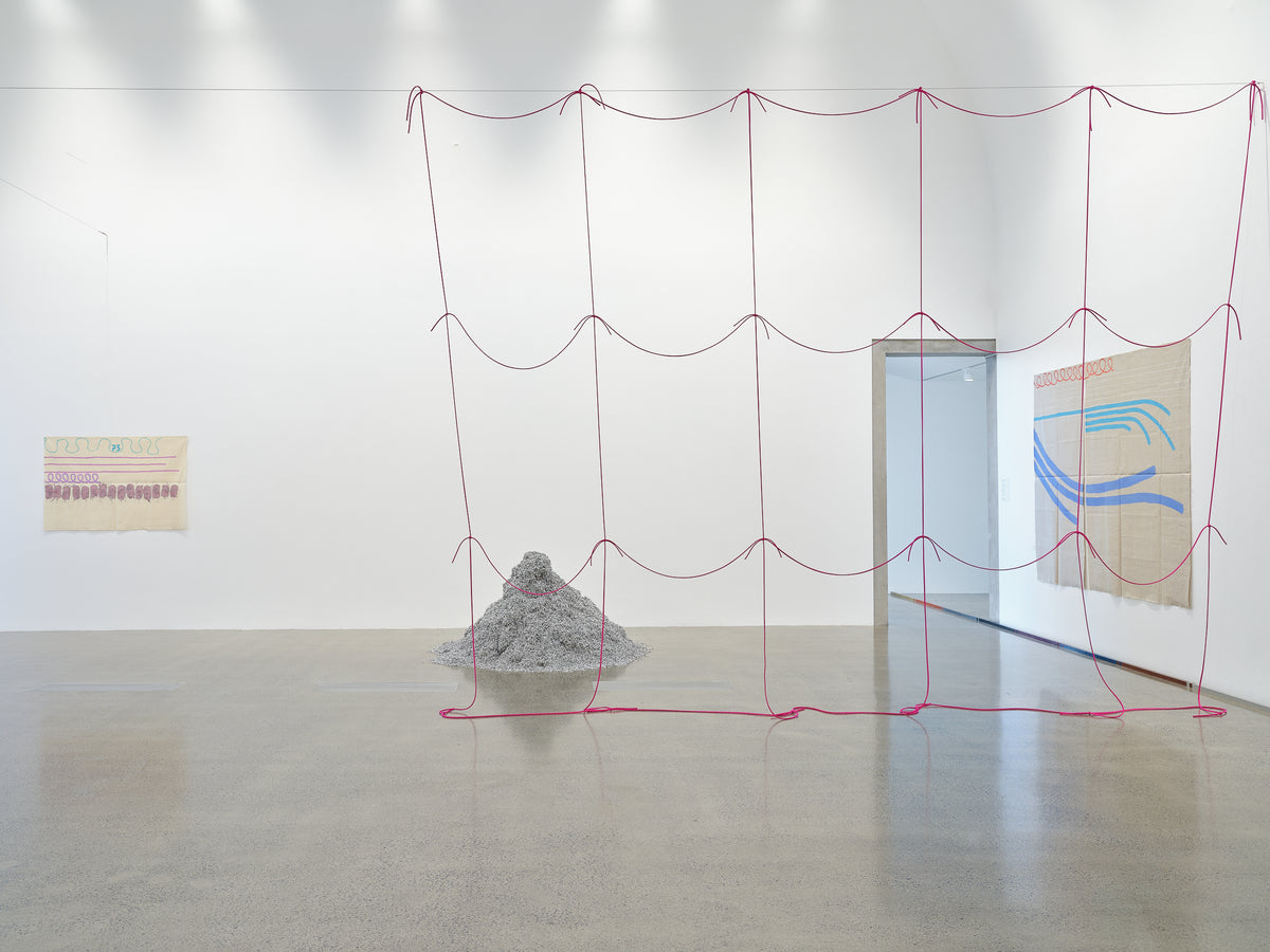 Giorgio Griffa, Peter Robinson | Differences in kind and rhythm exhibition photo