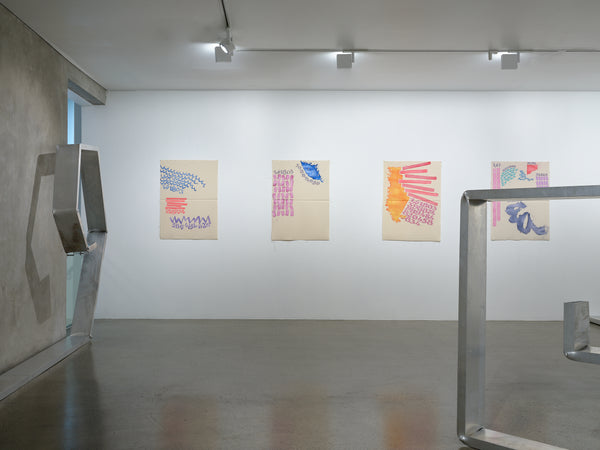 Giorgio Griffa, Peter Robinson | Differences in kind and rhythm exhibition photo