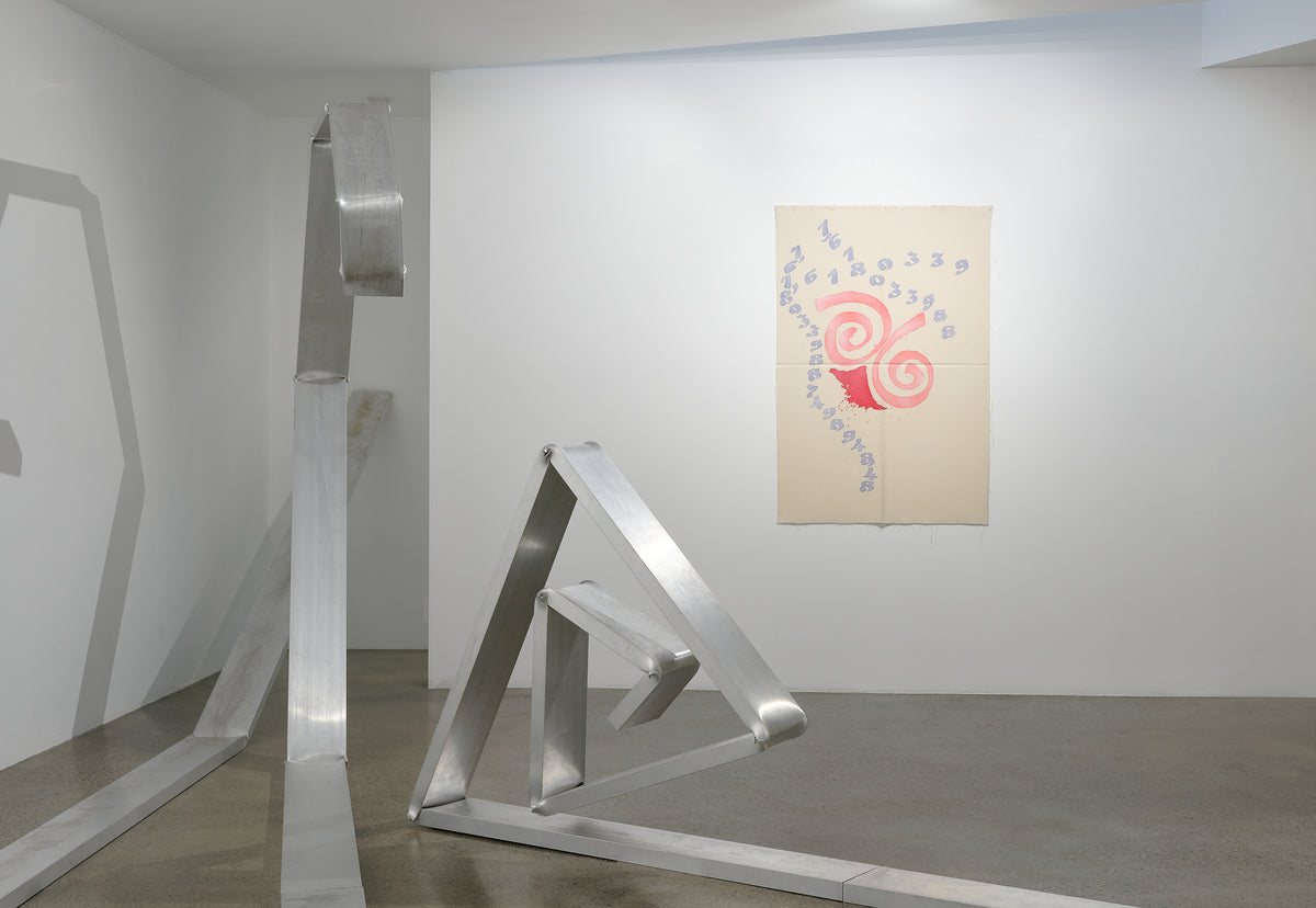 Giorgio Griffa, Peter Robinson | Differences in kind and rhythm exhibition photo