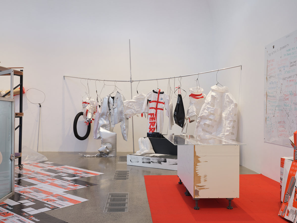 Justene Williams: Making Do Rhymes With Poo exhibition photo