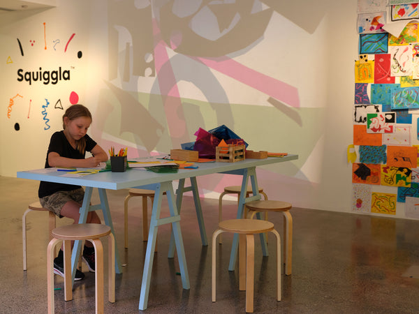 Squiggla Making Space exhibition photo