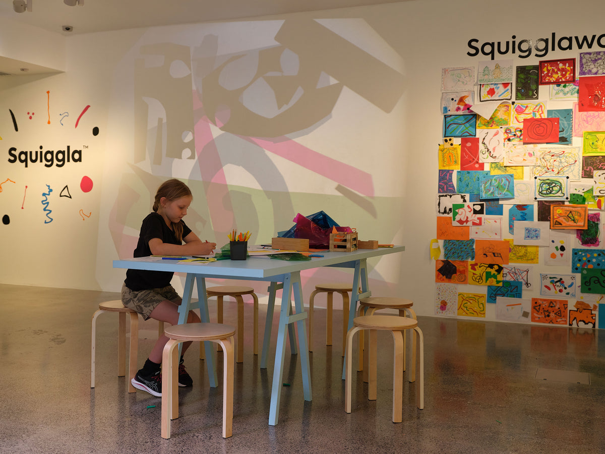 Squiggla Making Space exhibition photo