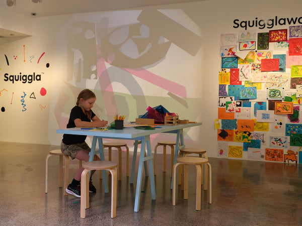 Squiggla Making Space exhibition photo