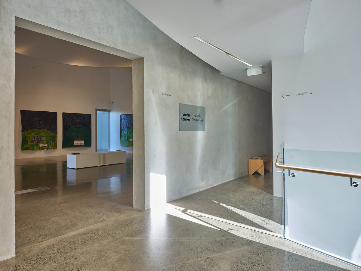 Emily Karaka: Matariki Ring of Fire exhibition photo
