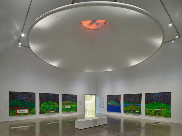 Emily Karaka: Matariki Ring of Fire exhibition photo