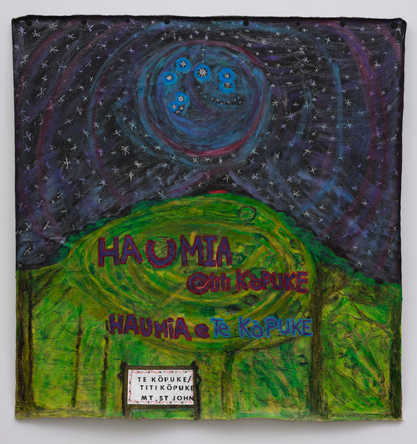 Emily Karaka: Matariki Ring of Fire exhibition photo