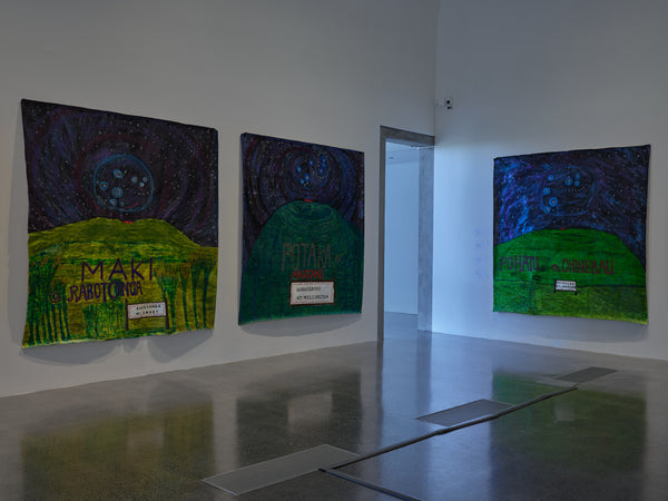 Emily Karaka: Matariki Ring of Fire exhibition photo