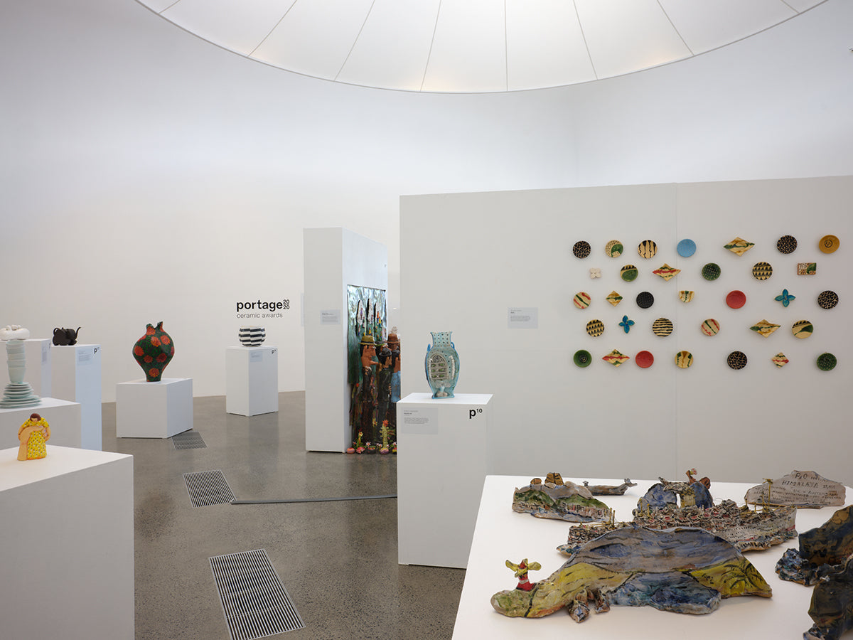 Portage Ceramic Awards 2020 exhibition photo