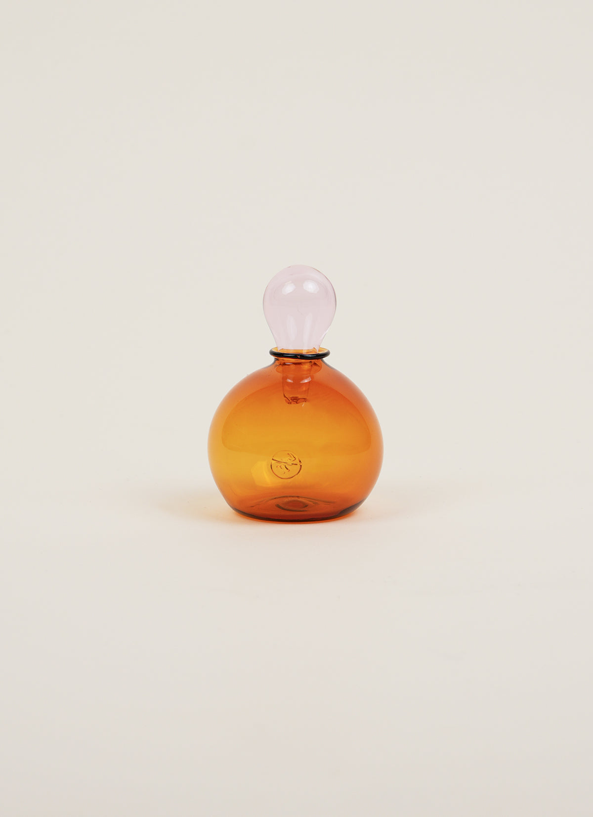 Lauren Hunt Bubble Bud Lidded Vase Amber - Pink