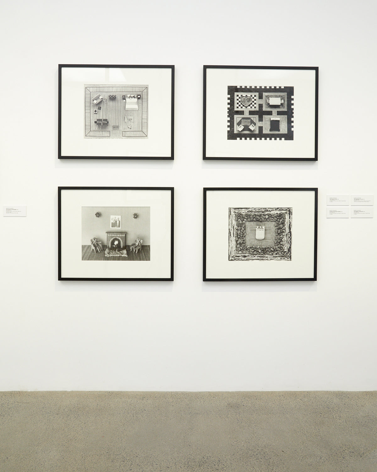 Marie Shannon: Rooms found only in the home exhibition photo