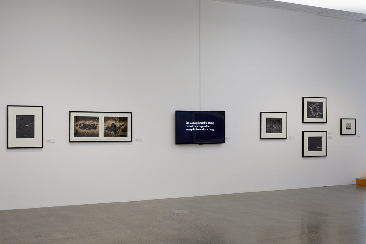 Marie Shannon: Rooms found only in the home exhibition photo