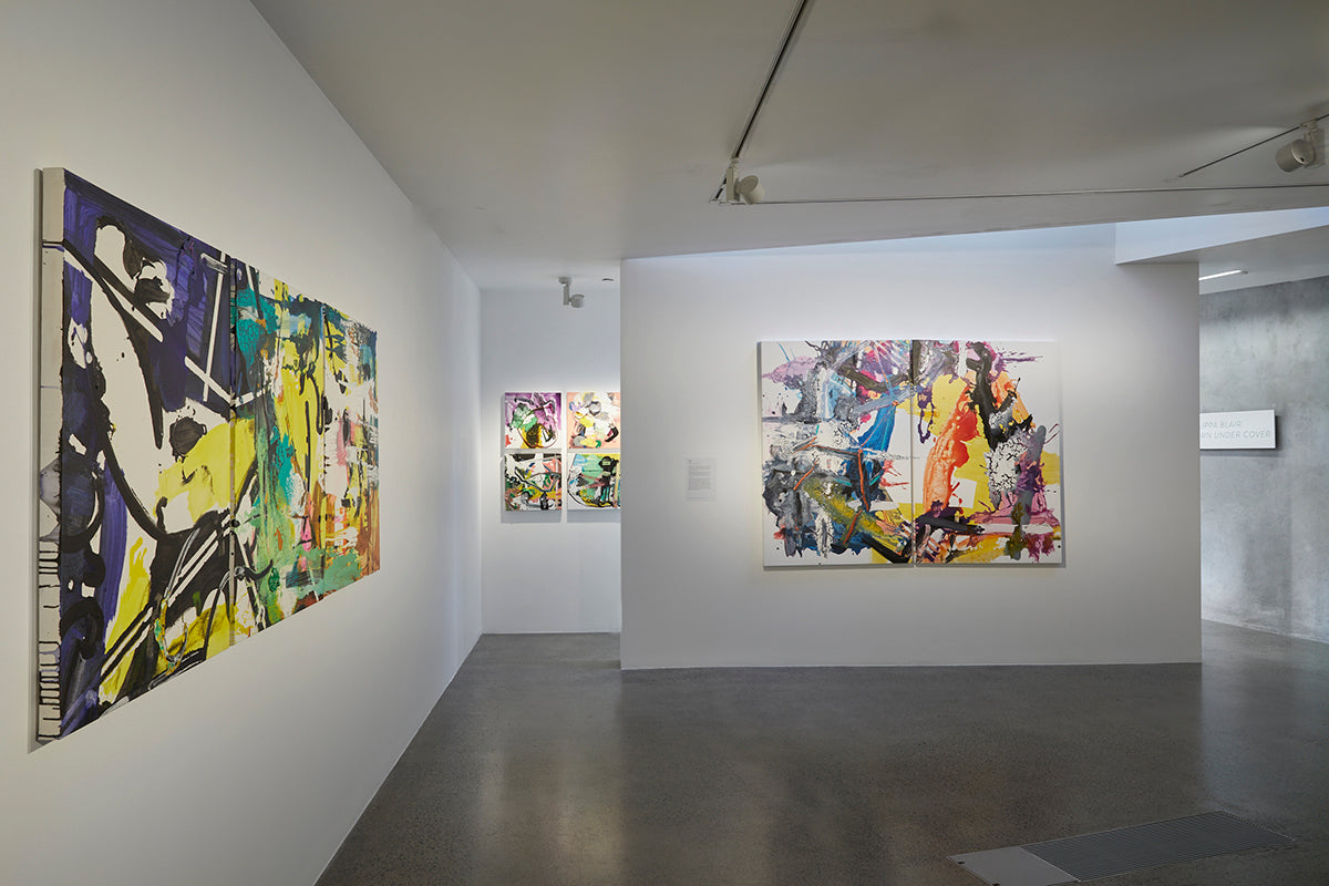 Philippa Blair: Down under cover exhibition photo