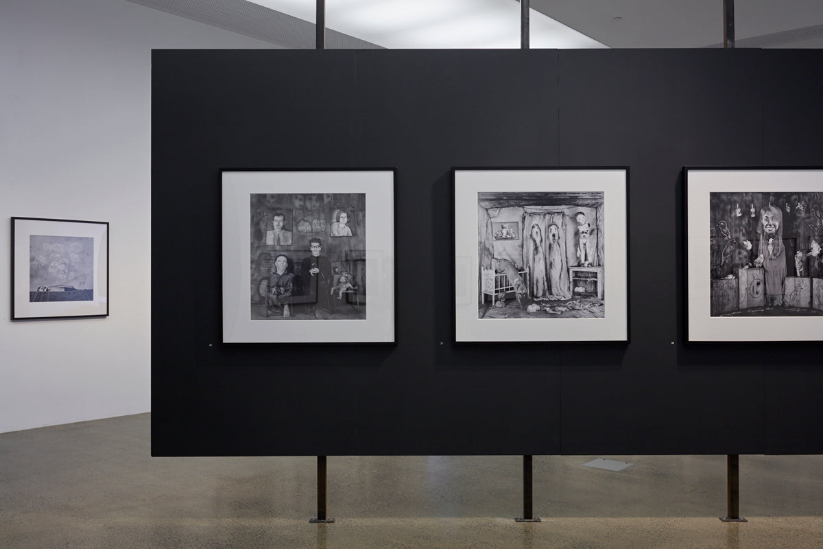 Roger Ballen’s Theatre of the Mind exhibition photo