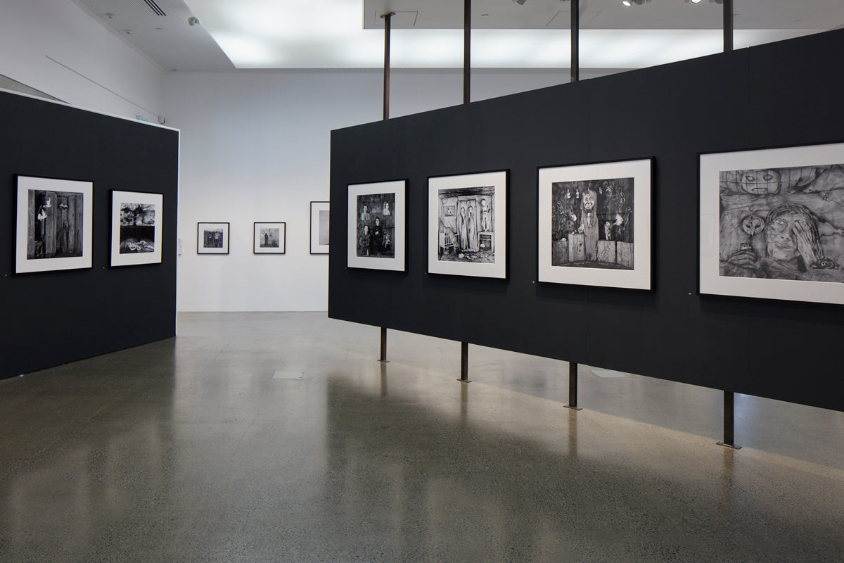 Roger Ballen’s Theatre of the Mind exhibition photo