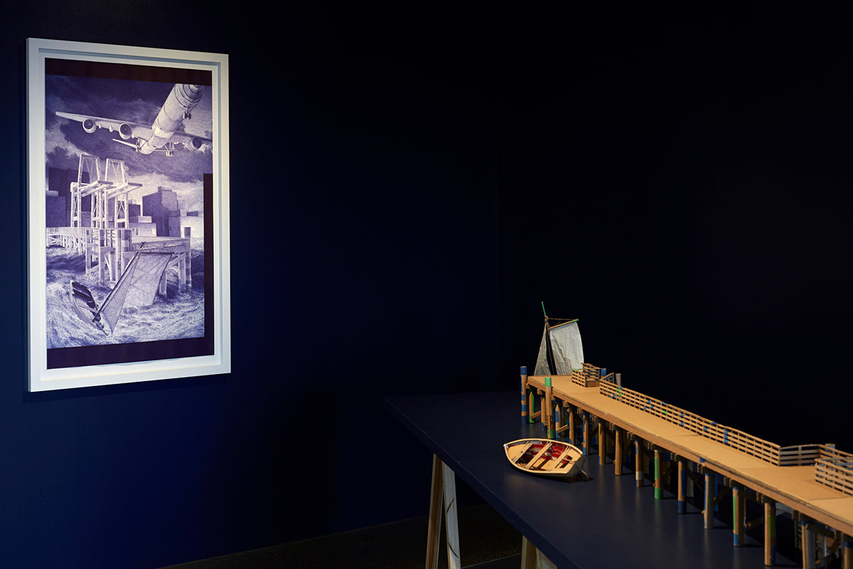 Stephen Ellis: Headforemost exhibition photo