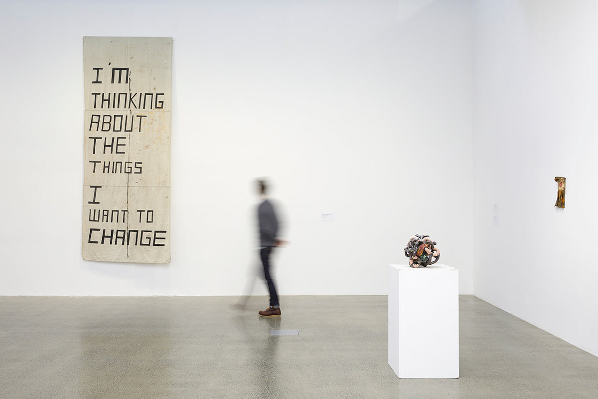 Thinking about Thinking about the future exhibition photo