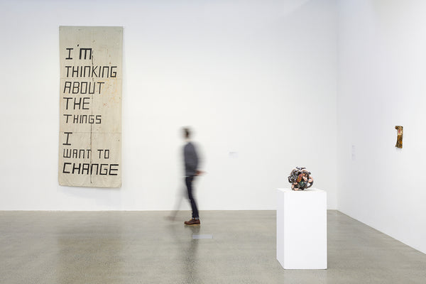 Thinking about Thinking about the future exhibition photo