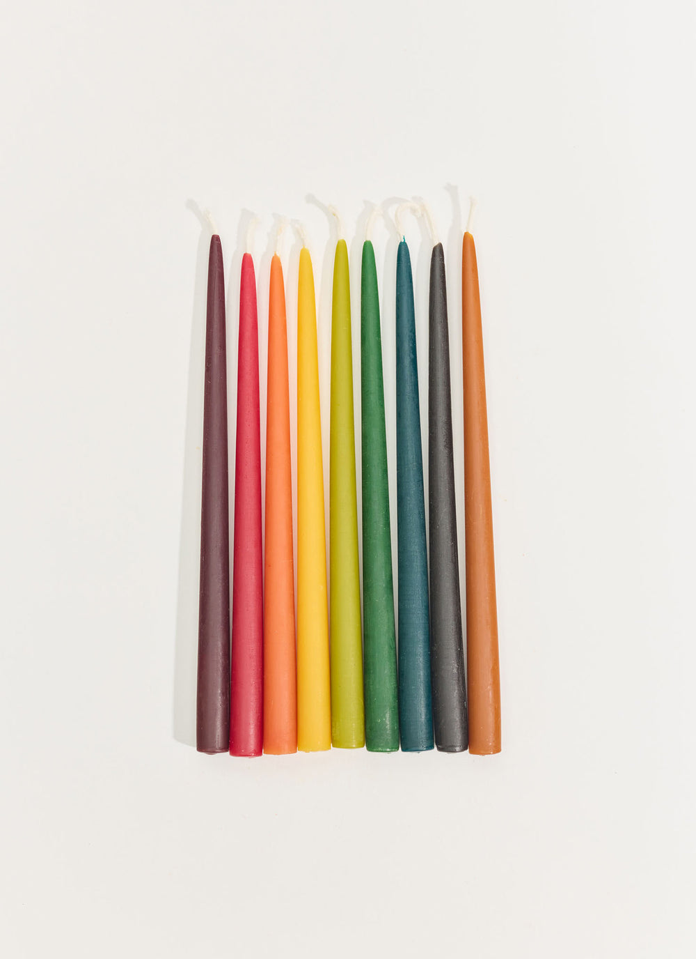 Poppy and Sage Kōwhai Taper Beeswax Candles