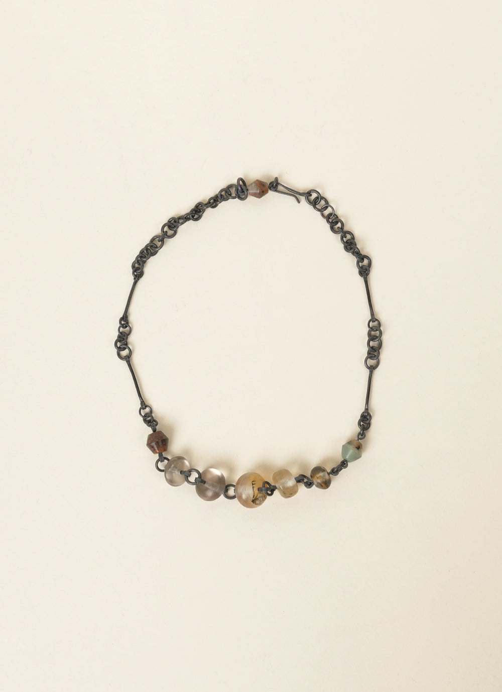 Awaroa Road Quartz and Chrysoprase Necklace