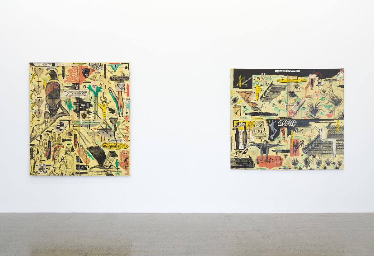 Bill Hammond | Serenading Imagined Worlds exhibition photo