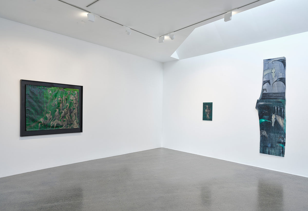 Bill Hammond | Serenading Imagined Worlds exhibition photo