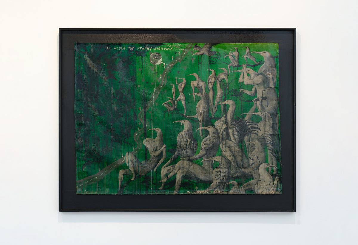 Bill Hammond | Serenading Imagined Worlds exhibition photo