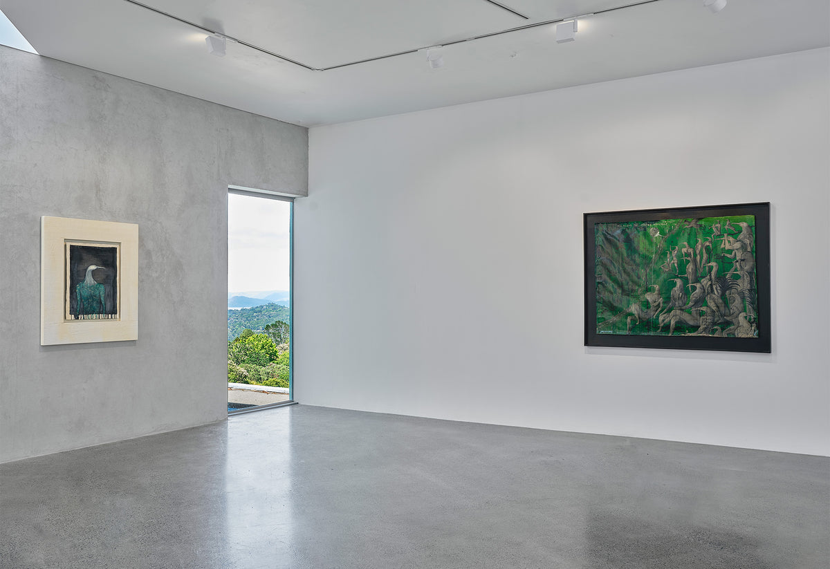 Bill Hammond | Serenading Imagined Worlds exhibition photo