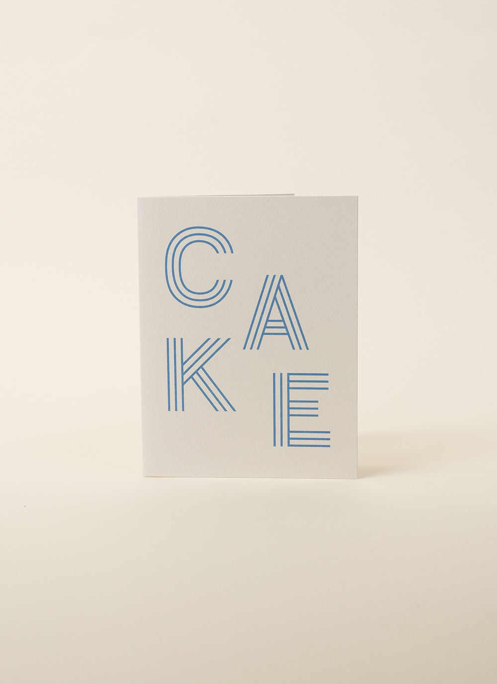 Father Rabbit Cake Blue Stripe Letters