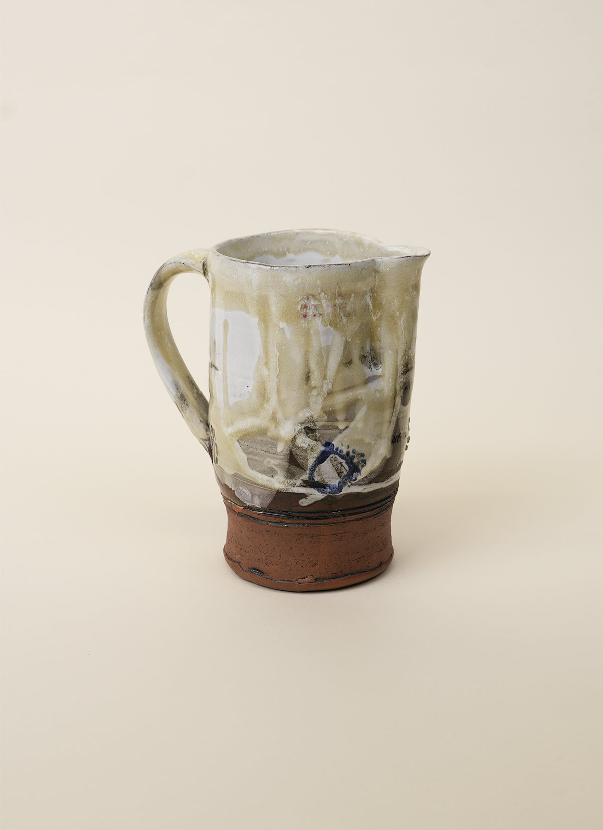 Brendan Adams Terracotta Splash Jug Large