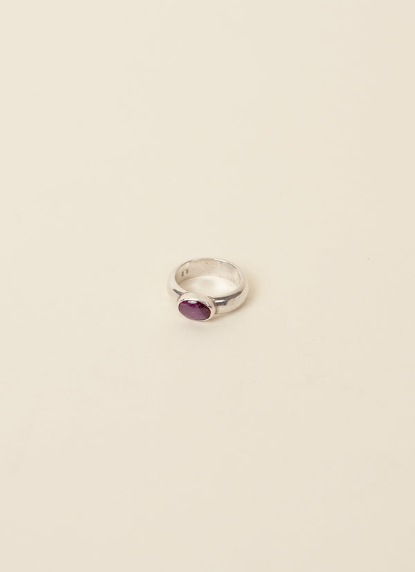 Brian Adam Natural Star Ruby Ring