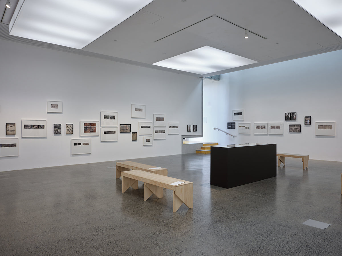 Bruce Connew: A Vocabulary exhibition photo