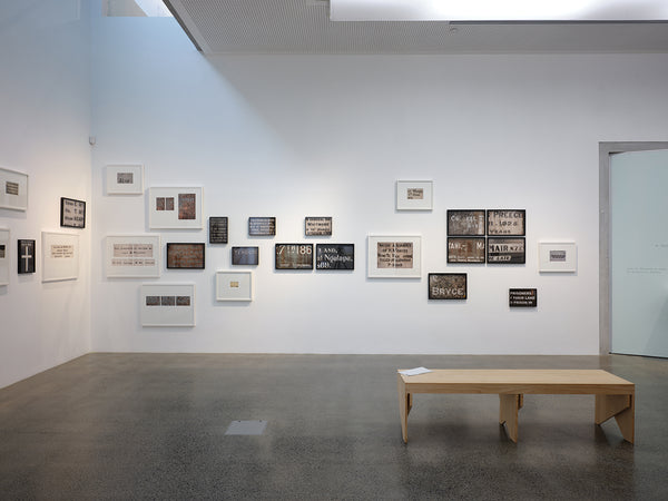 Bruce Connew: A Vocabulary exhibition photo