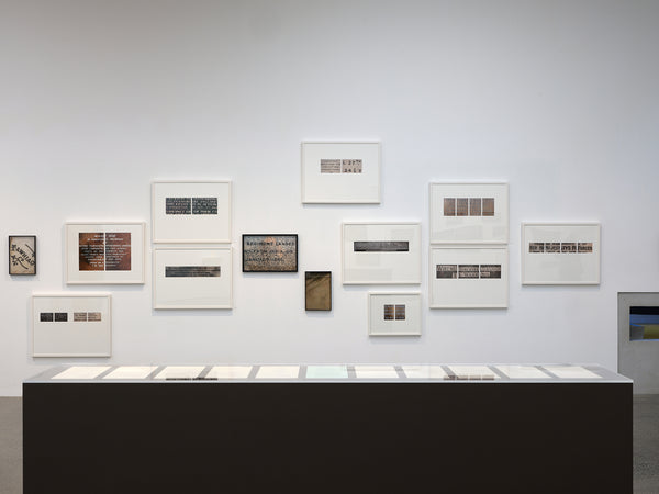 Bruce Connew: A Vocabulary exhibition photo