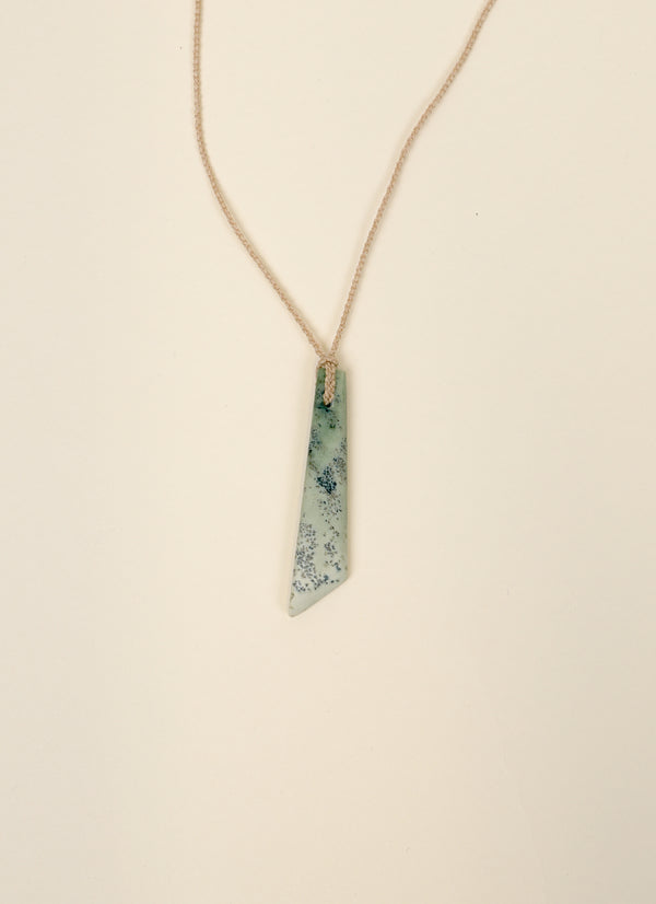 Changing Tides Kōkopu Pounamu Pendant
