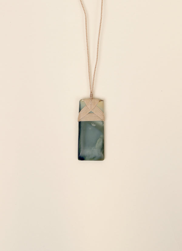 Changing Tides Inanga Pounamu Pendant