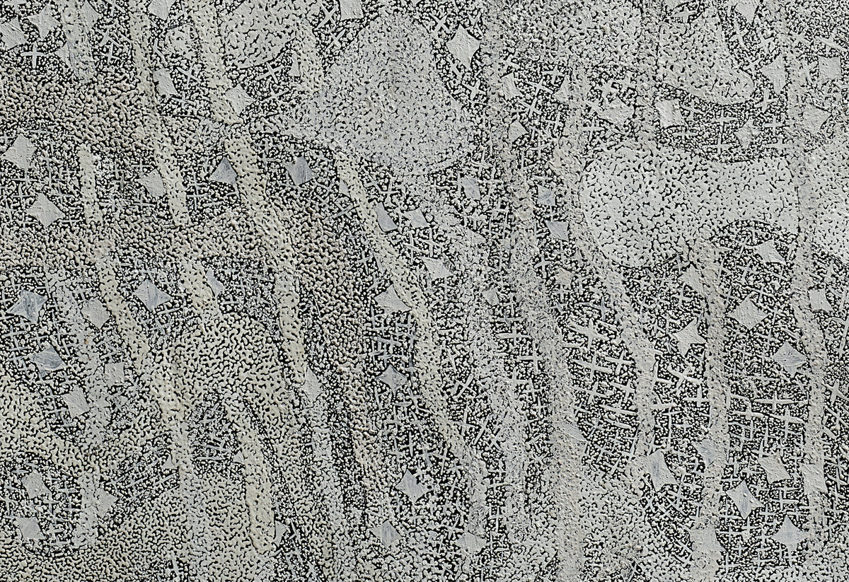 Nikau Hindin and Naminapu Maymuru-White | COSMOLOGIES exhibition photo