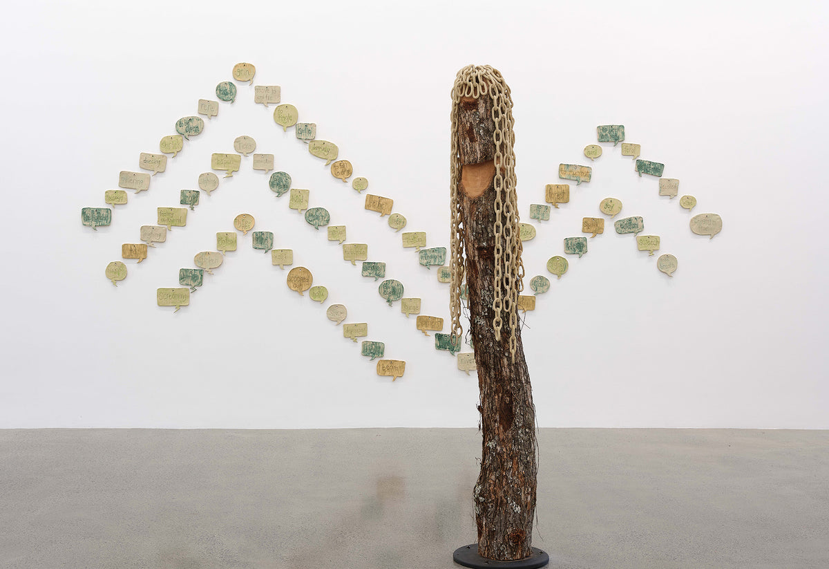 Jonathas de Andrade, Anetta Mona Chişa, Ayesha Green, Arapeta Hākura, Emily Karaka, Agnieszka Polska, Mathilde Rosier, Zheng Bo | all the forest stands with you exhibition photo