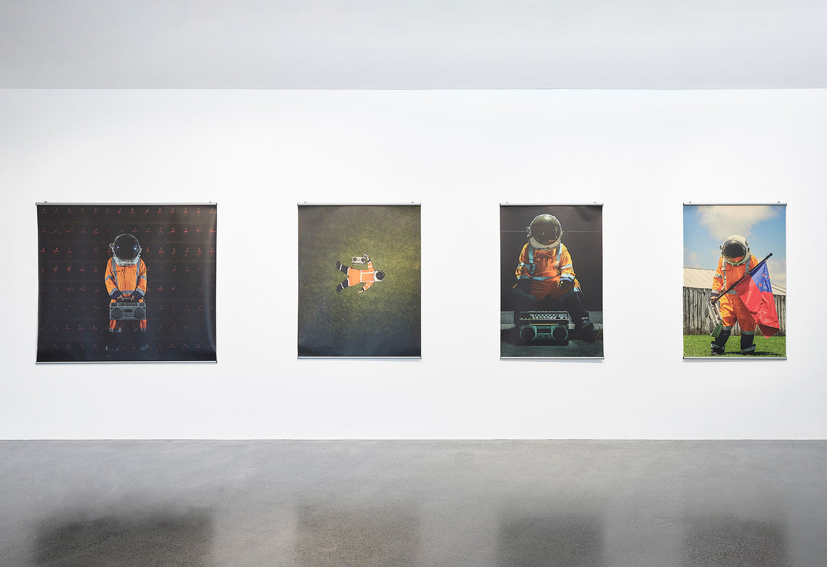 Sione Faletau, Kauri Hawkins, Raymond Sagapolutele | Herehere exhibition photo
