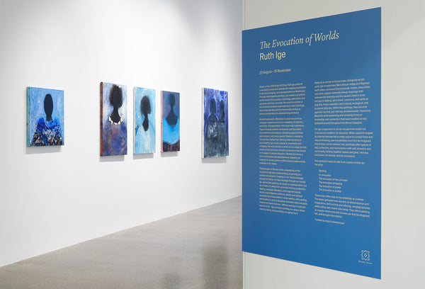 Ruth Ige |The Evocation of Worlds exhibition photo