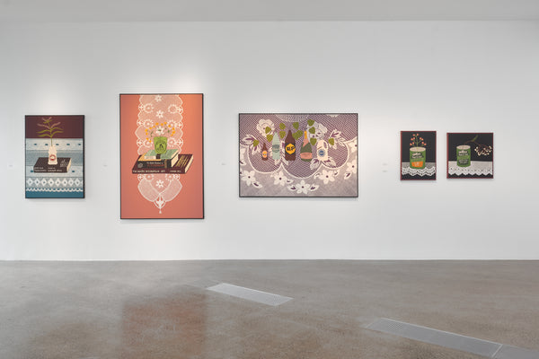 Ayesha Green: Still life exhibition photo