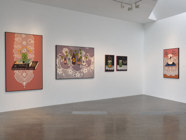 Ayesha Green: Still life exhibition photo