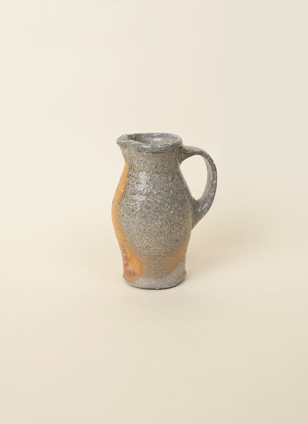 Duncan Shearer Jug Grey Shino Glaze