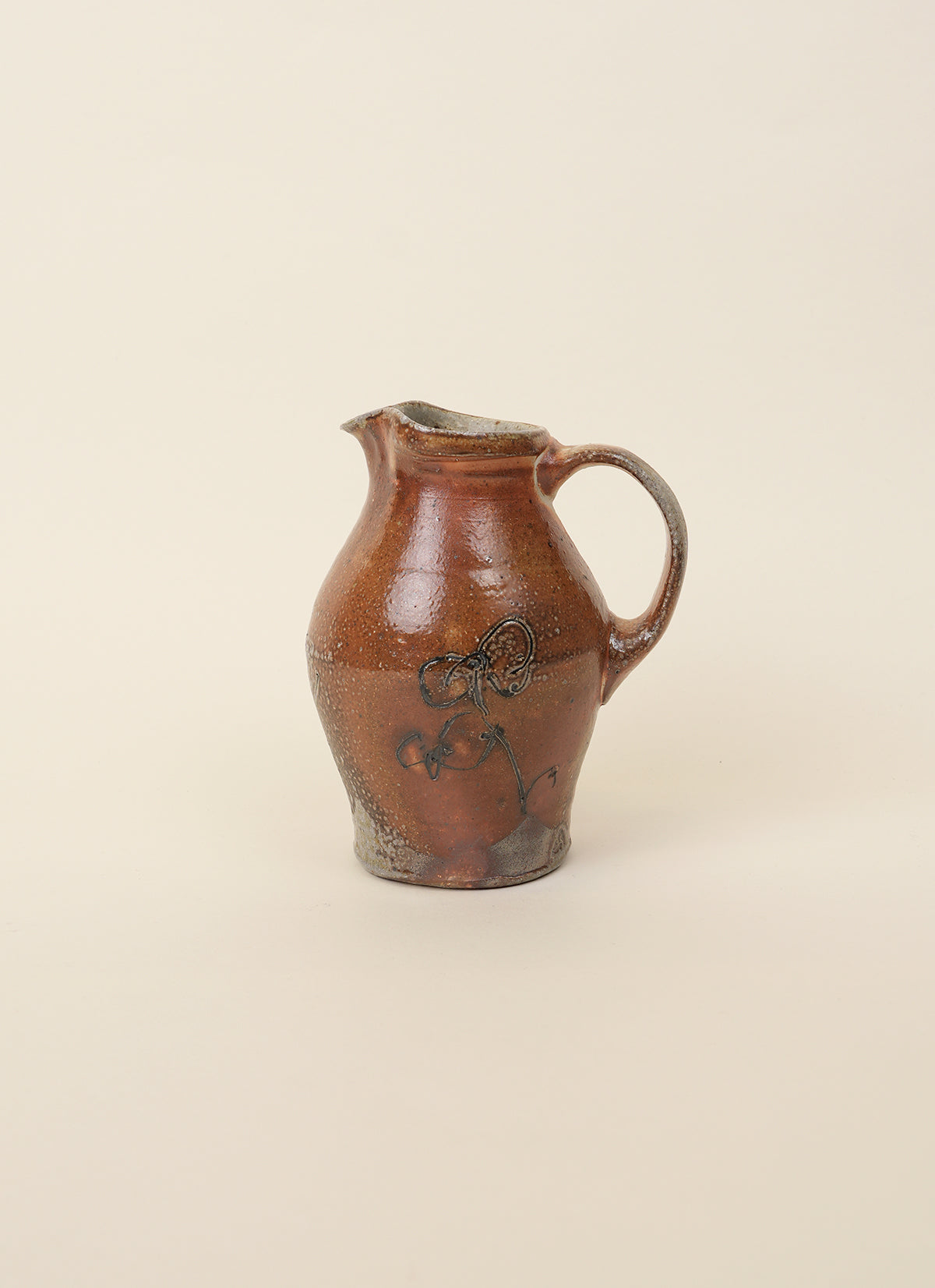 Duncan Shearer Jug Wood/Soda Fired