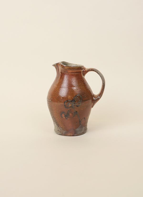 Duncan Shearer Jug Wood/Soda Fired