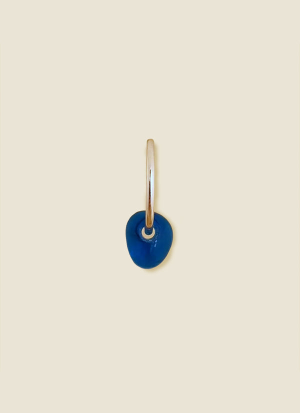Elizabeth French Glass Sleeper Earrings
