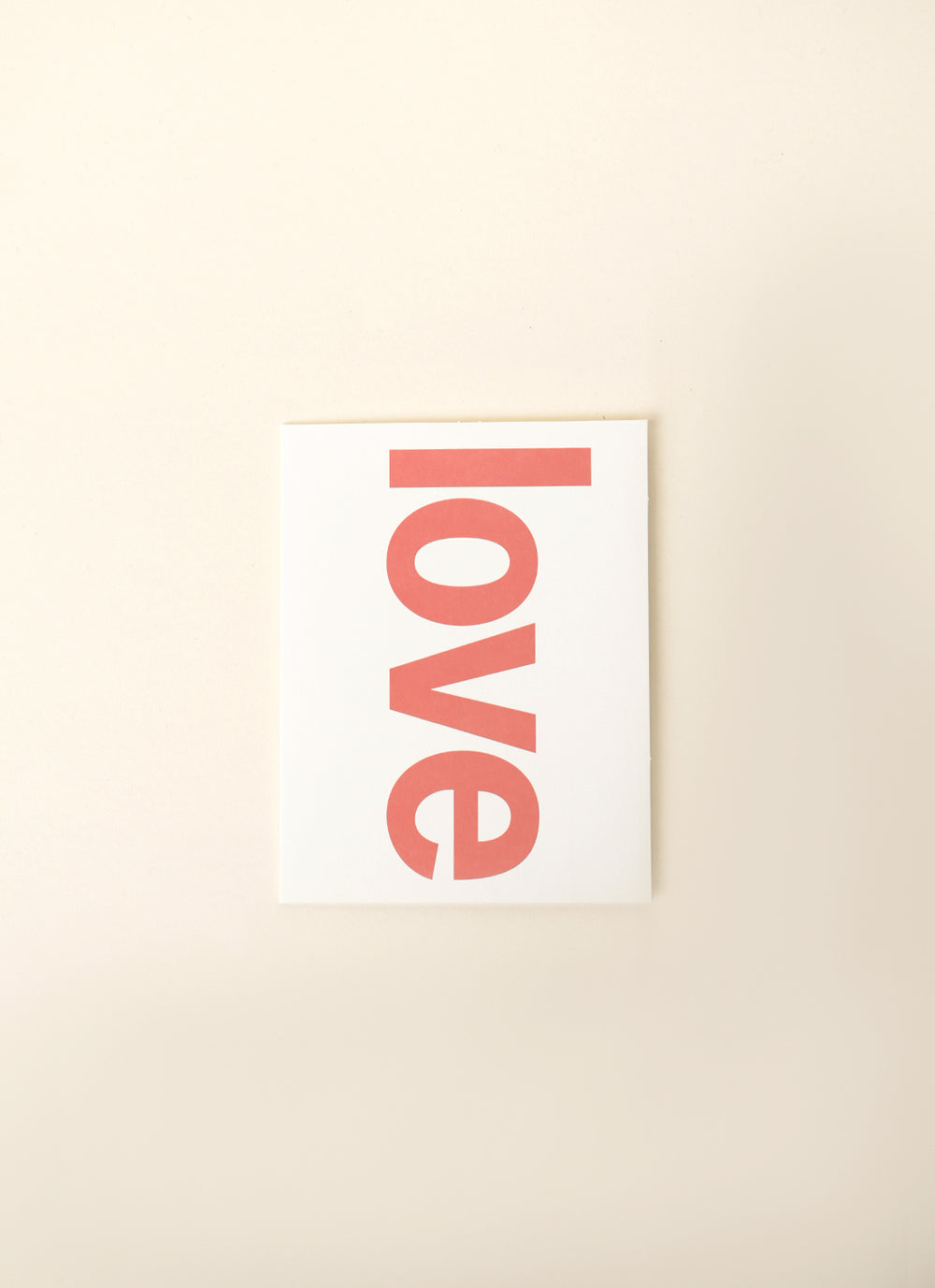 Father Rabbit Red Love Card