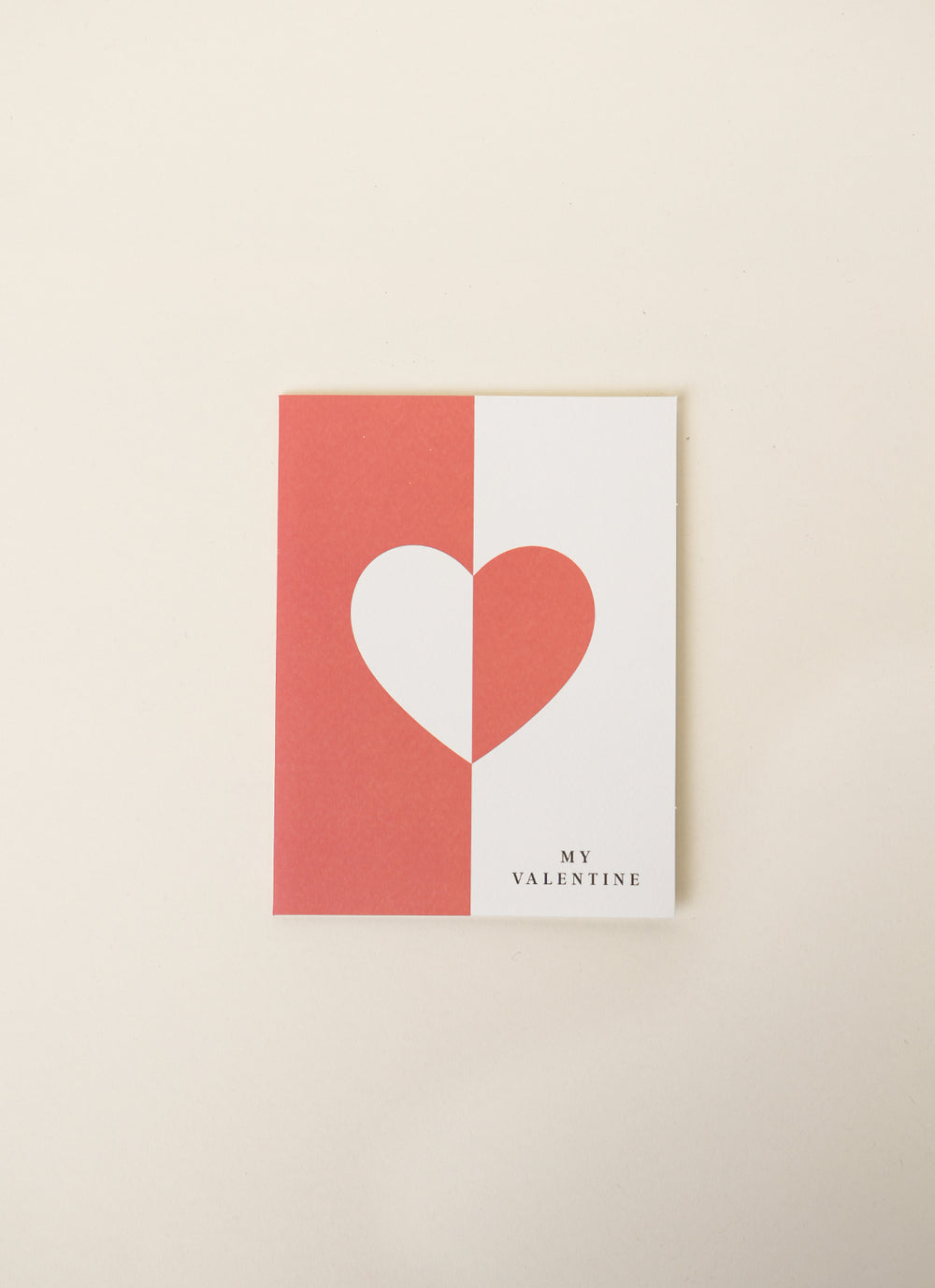 My Valentine Mirror Heart Card