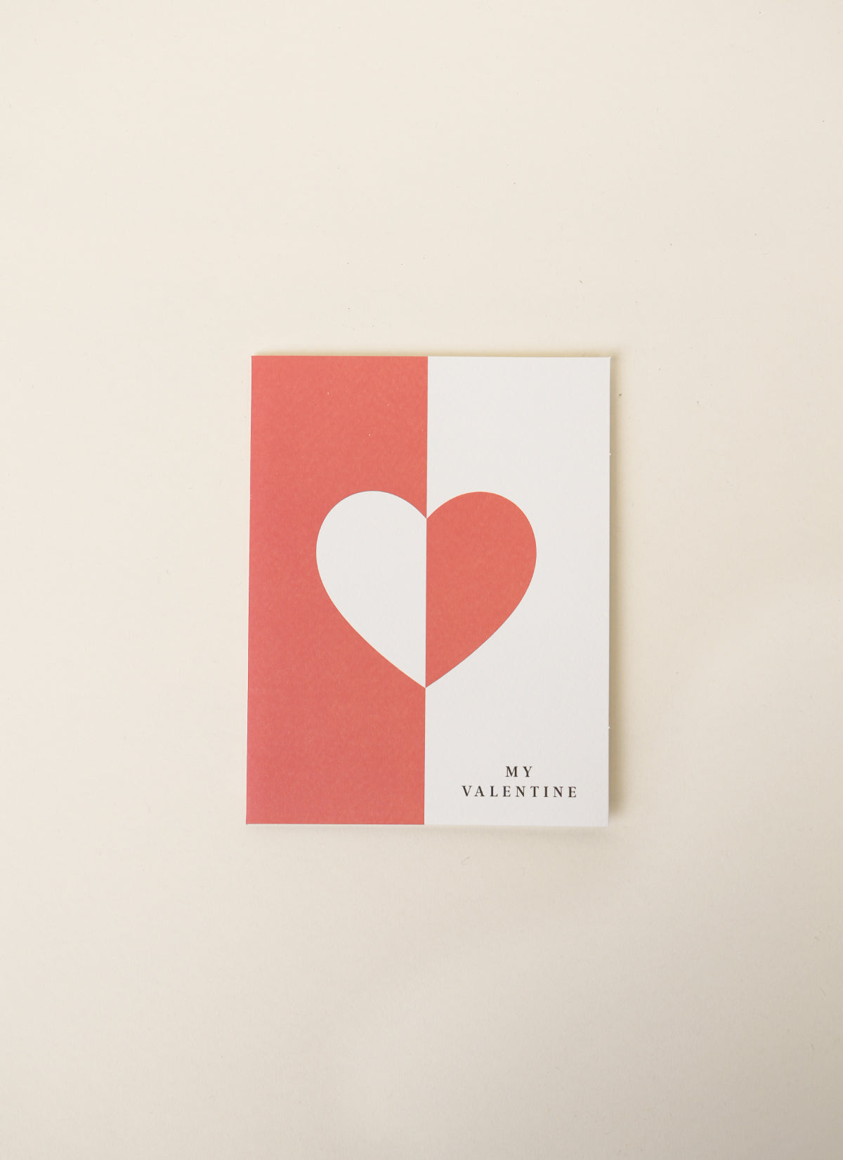 My Valentine Mirror Heart Card